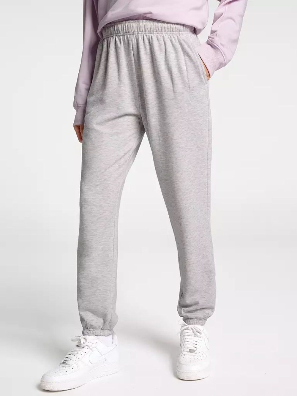 DSG Dicks Sporting Goods Light Heather Grey So Soft Cinch Pants Size Small